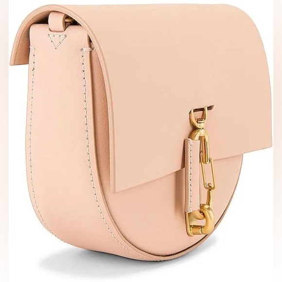 ZAC Zac Posen Belay Mini Leather Saddle Crossbody Bag - Picture 5 of 9